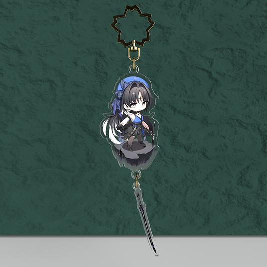 Custom Two-piece acrylic keychain - meidaip