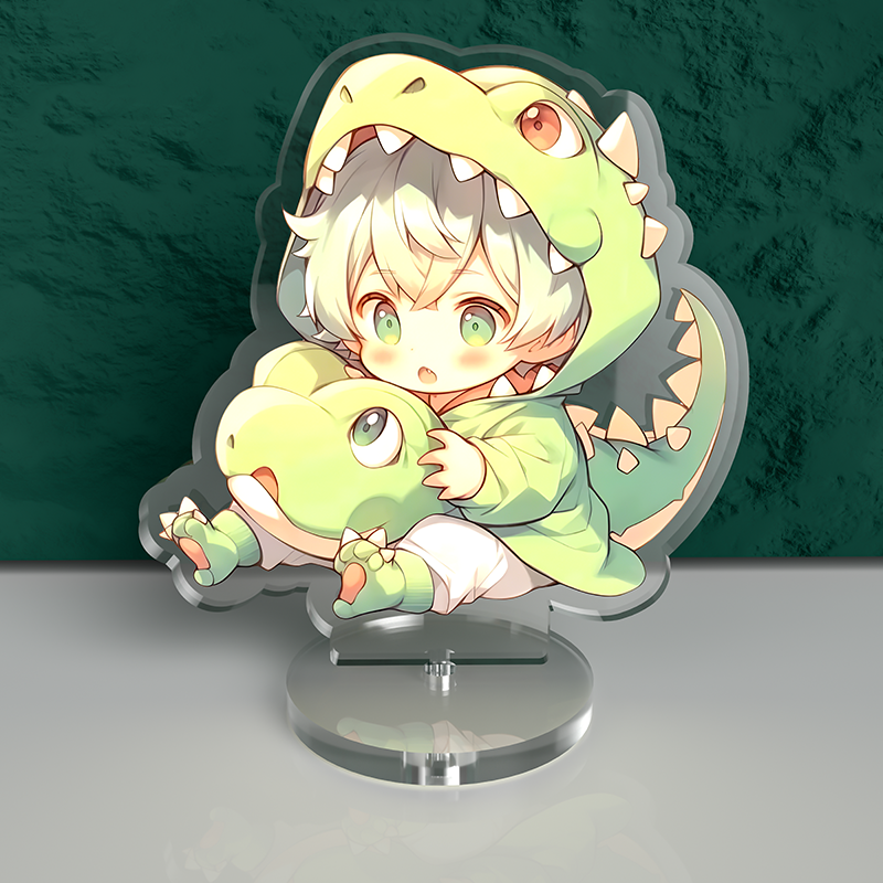 Custom Rotating Acrylic Display Standee - meidaip