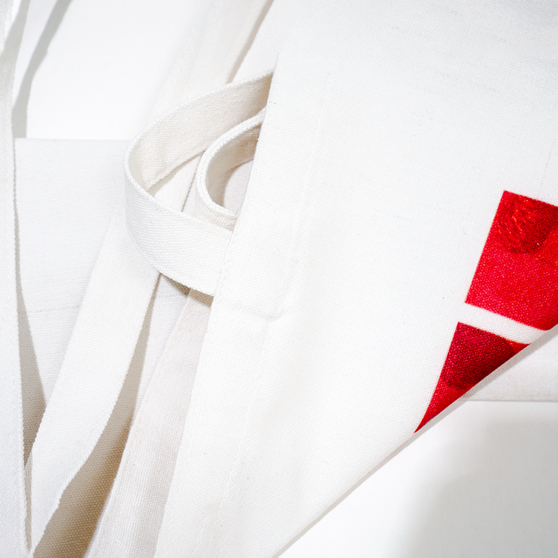Custom Vertical canvas bag - meidaip