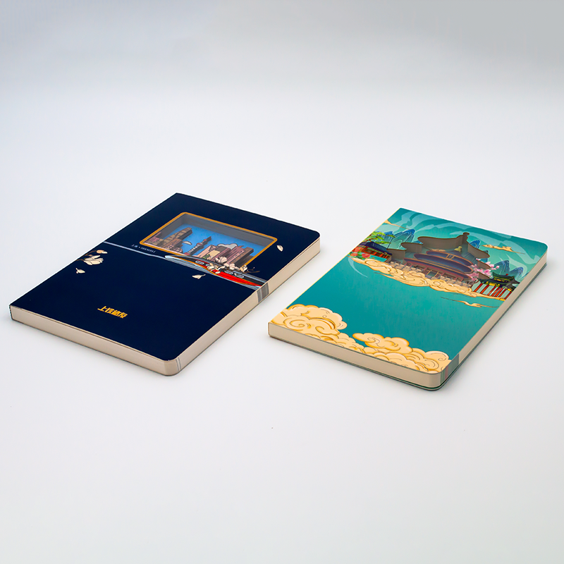 Custom Die-Cut 3D Notebook(80 Pages) - meidaip