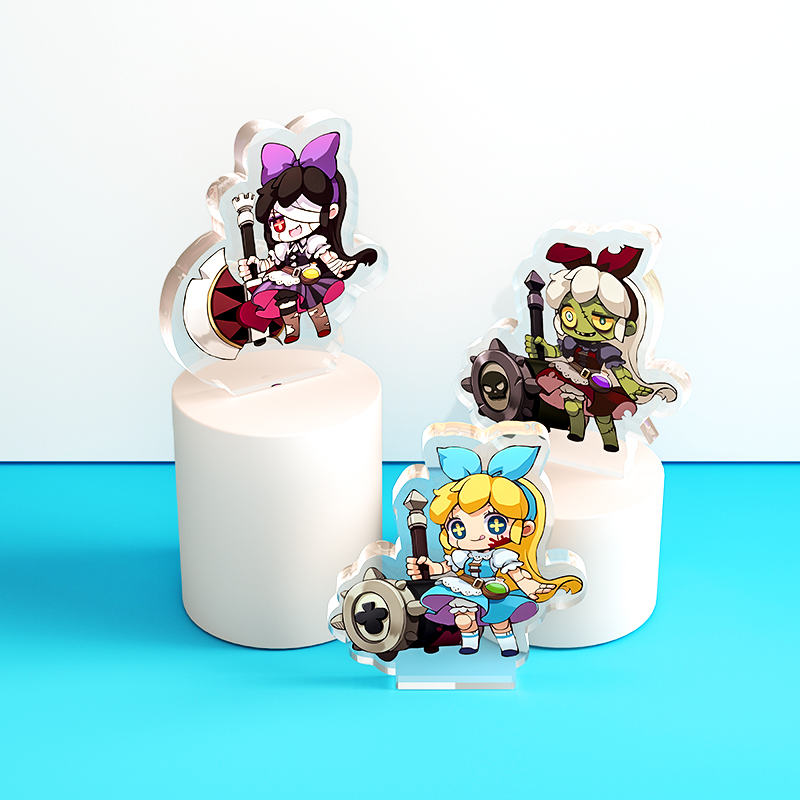 Custom 8mm Custom Acrylic Standee(Base-less standing) - meidaip