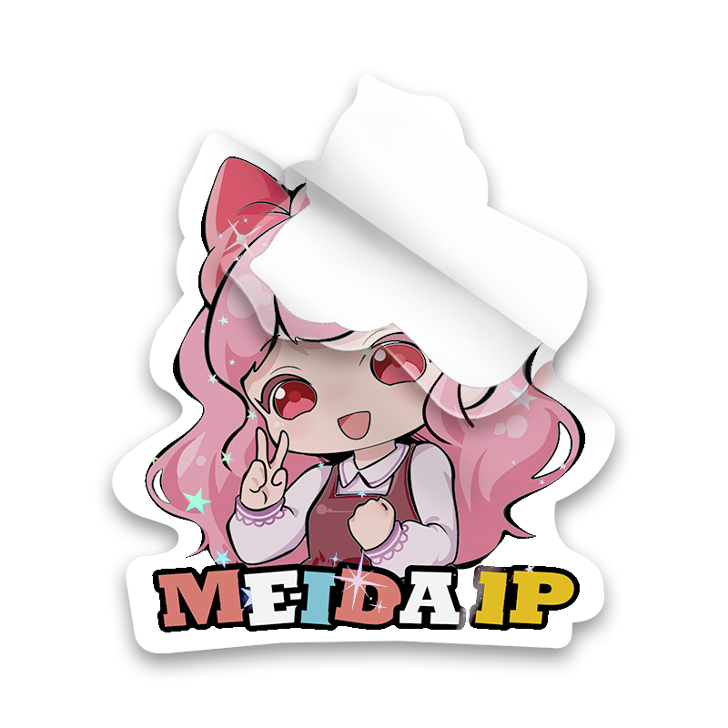 Custom Clear Holographic Stickers