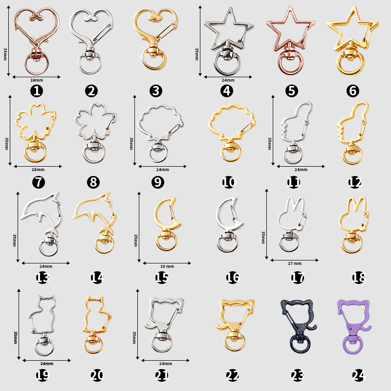 Custom Two-piece acrylic keychain - meidaip