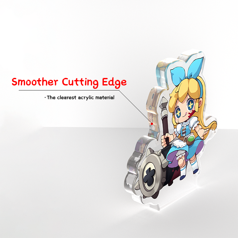 Custom 8mm Custom Acrylic Standee(Base-less standing) - meidaip
