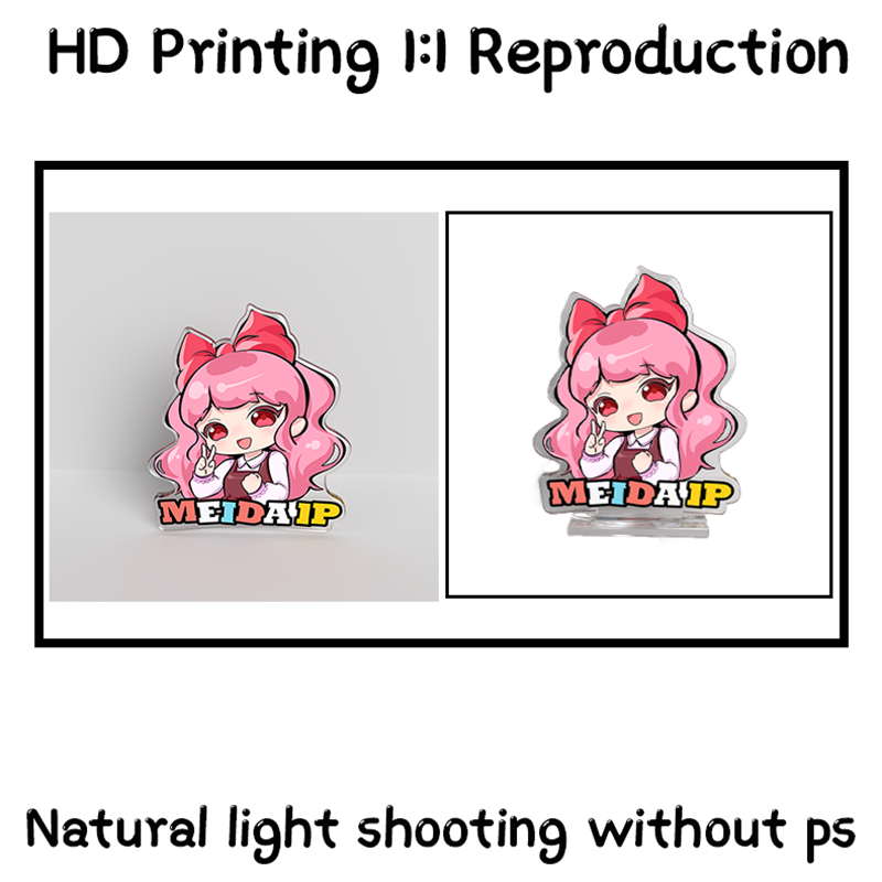 Custom Holographic Acrylic Standee - meidaip