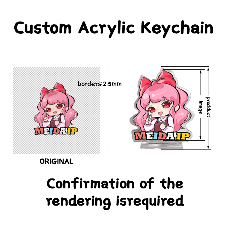 Custom Holographic Acrylic Standee - meidaip