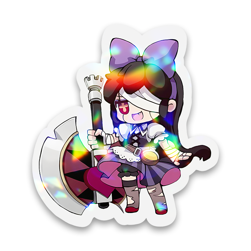 Custom Clear Holographic Stickers