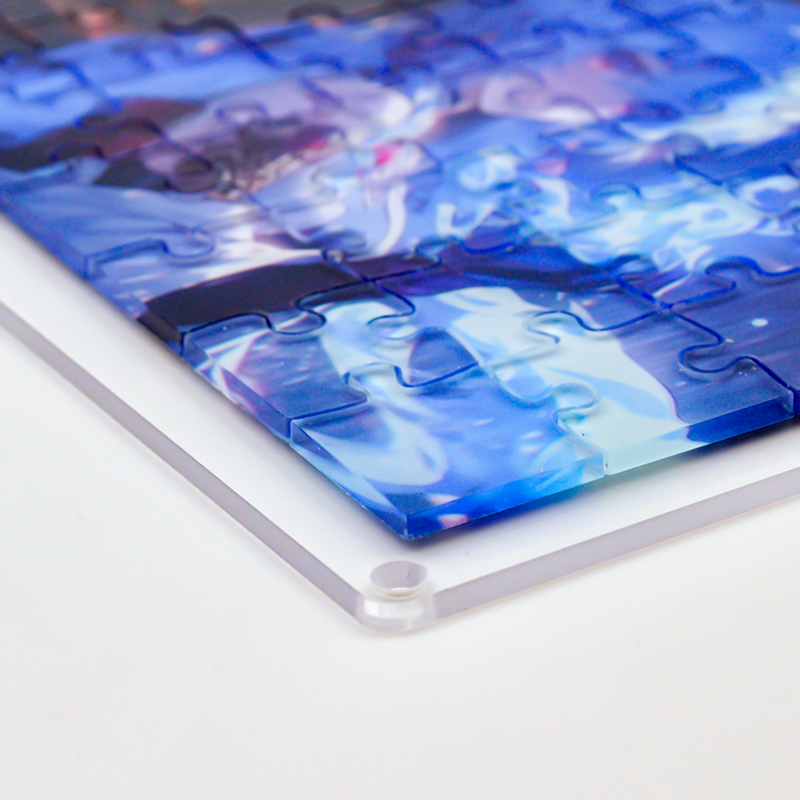 Custom Transparent Acrylic Puzzle