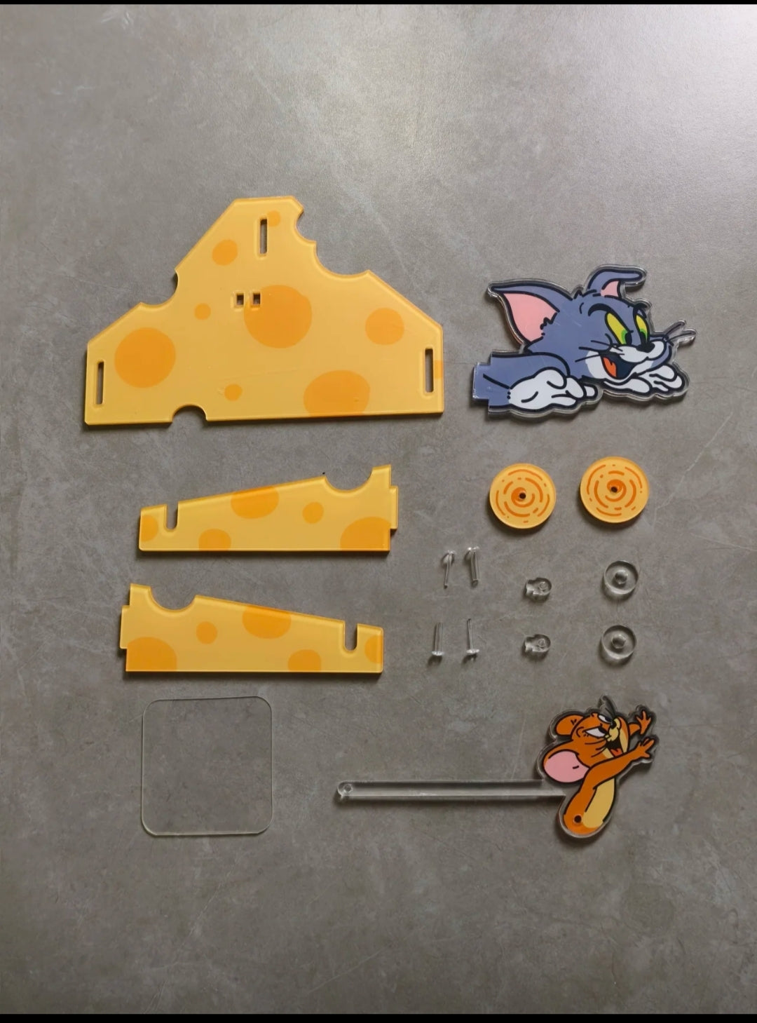 Tom and Jerry Wall-mounted Paper Towel Holder (No Drilling Required)
