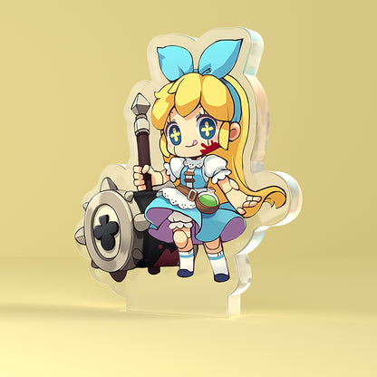 Custom 8mm Custom Acrylic Standee（Base-less standing） - meidaip