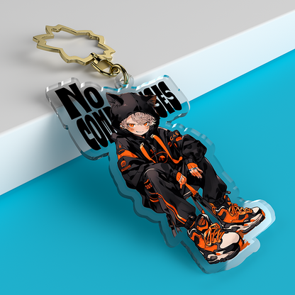 Custom Transparent acrylic keychain