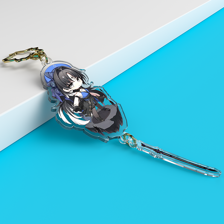 Custom Two-piece acrylic keychain