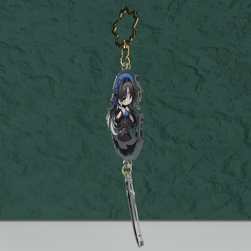 Custom Two-piece acrylic keychain