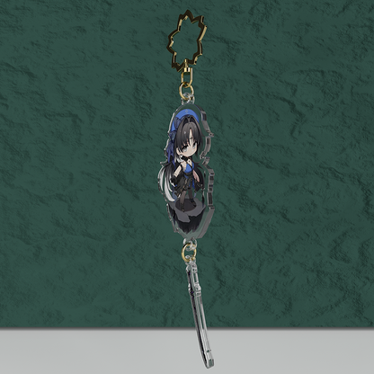 Custom Two-piece acrylic keychain