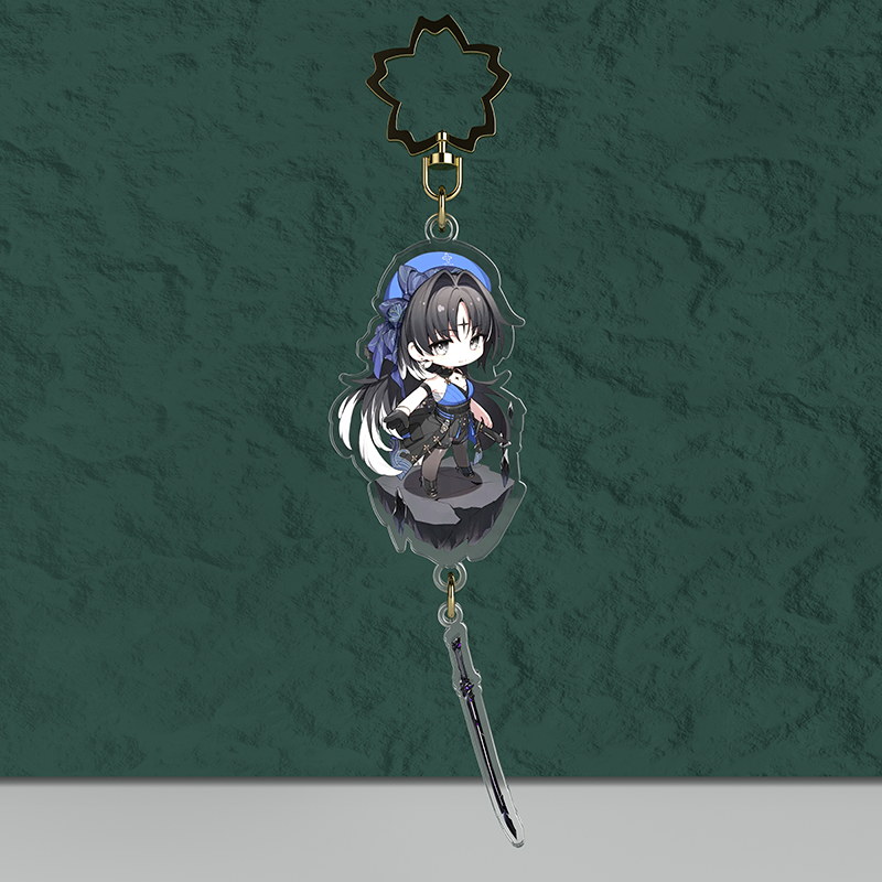 Custom Two-piece acrylic keychain