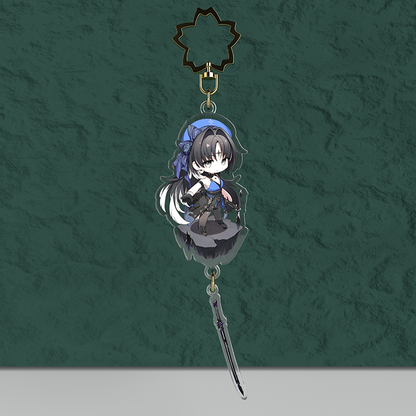 Custom Two-piece acrylic keychain