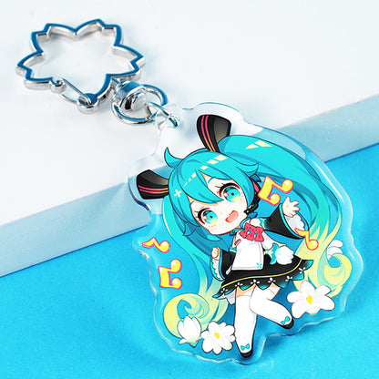 Custom Epoxy acrylic keychain