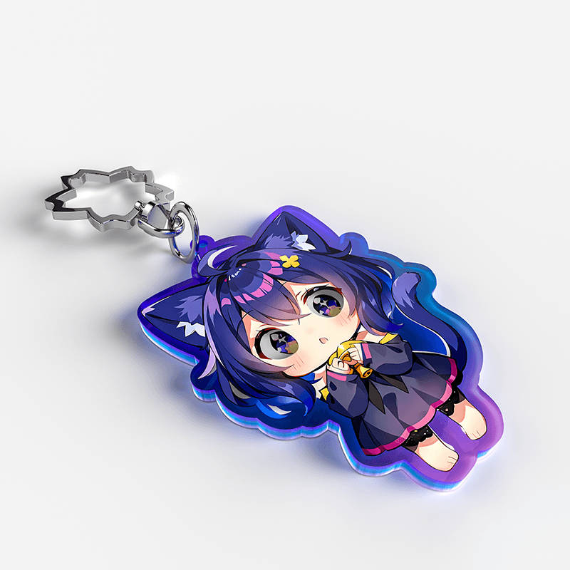 Custom 3D Eye Effect Keychain - meidaip