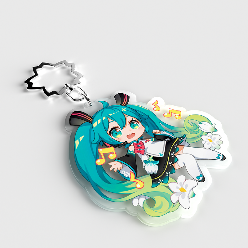 Custom Epoxy acrylic keychain - meidaip