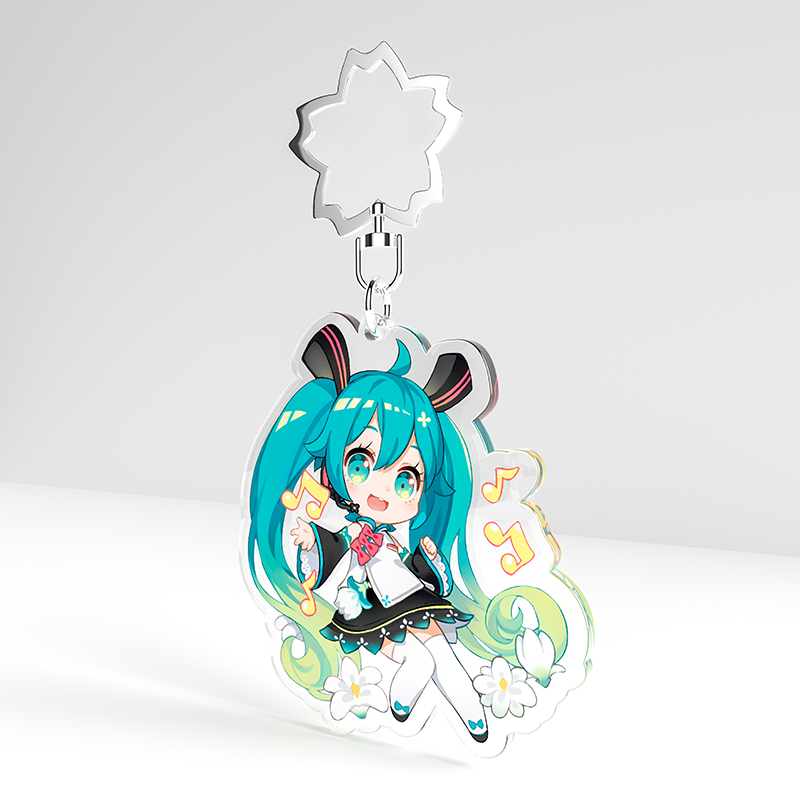 Custom Epoxy acrylic keychain - meidaip