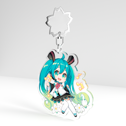Custom Epoxy acrylic keychain - meidaip