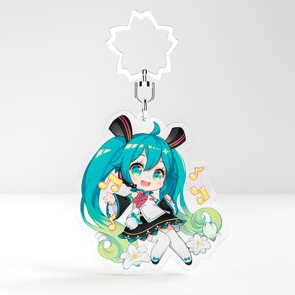 Custom Epoxy acrylic keychain - meidaip