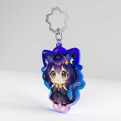Custom 3D Eye Effect Keychain - meidaip