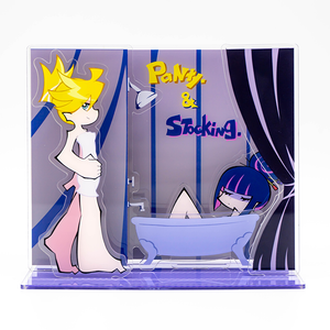 Collaborative Artist 3qaq Panty & Stocking Arcylic Standee